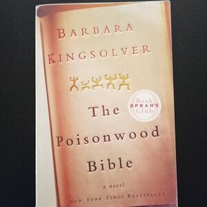 The Poisonwood Bible by Barbara Kingsolver Paperback Book